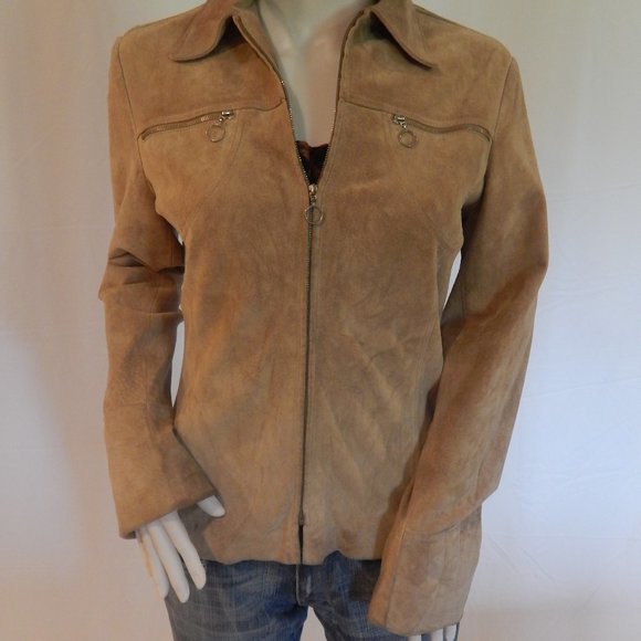 Georgiou Studio size 4 tan Suede - Picture 8 of 12